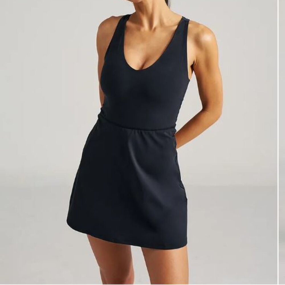 Outdoor Voices Volley Dress in XS in Black
